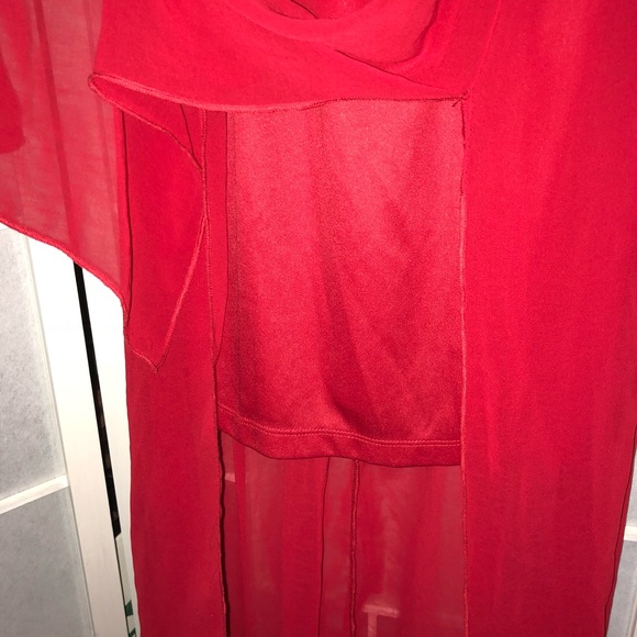 My Michelle High-Low Hem Strapless Bustier Dress - Picture 5 of 8